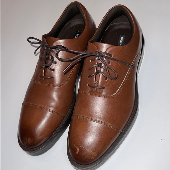 Wolf and Shepherd Closer Oxford. Brown sz. 6